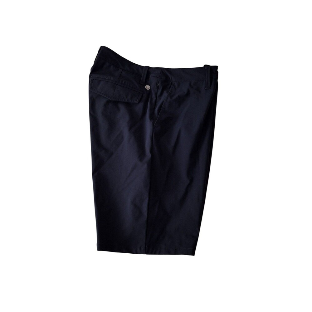 Zella Men's Torrey 9" Performance Golf Shorts Wicking Midnight Blue Navy Sz 31